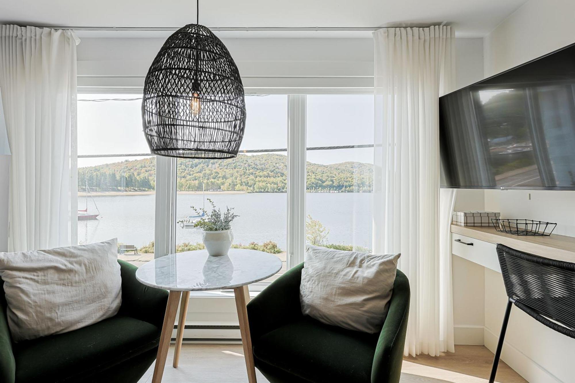 Les Lofts Du Lac Des Sables By Kasania Sainte-Agathe-des-Monts Exterior foto